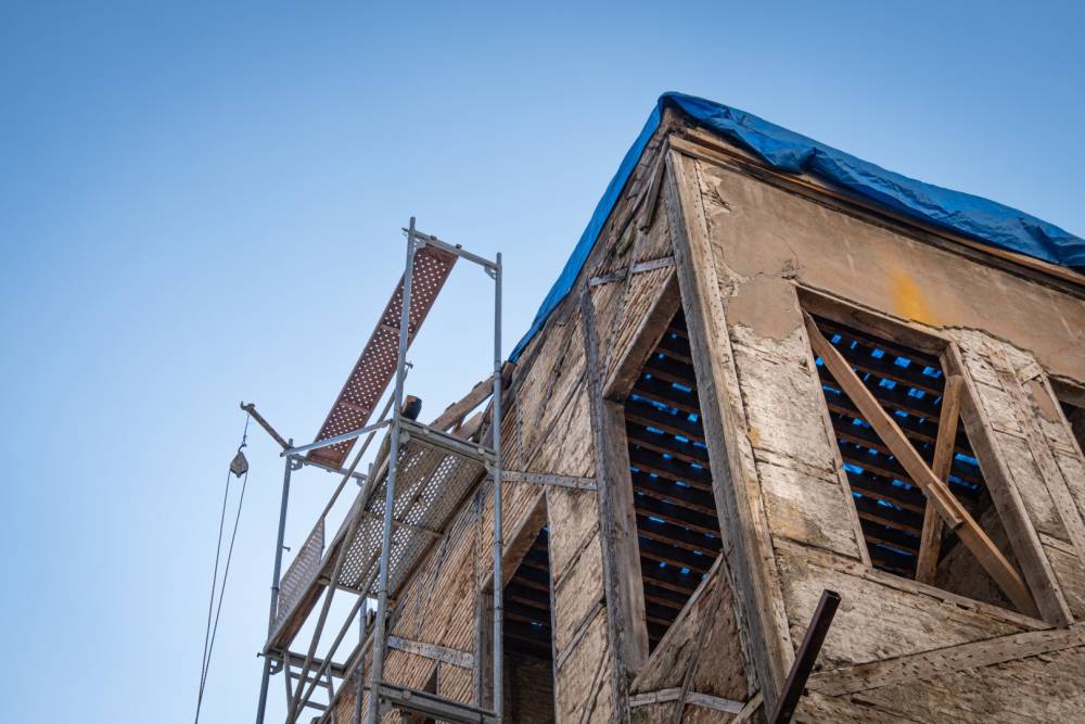 Rénovation bâtiment classé près de Liège
